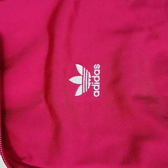NEW Adidas pink Classic Bold Pink Track Jacket - Picture 3 of 7